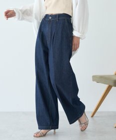 AMERICAN HOLIC タックワイドデニム