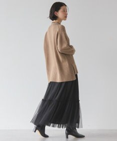 AMERICAN HOLIC サイドスリットニットプルオーバー