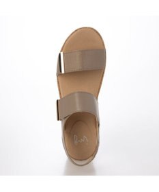 ing <ing>ダブルベルトウエッジサンダル