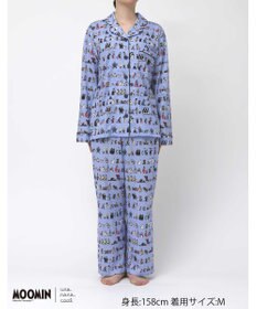 une nana cool 【ムーミン】【綿100%】 MOOMIN * une nana cool  開襟パジャマ