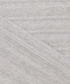 JOSEPH ABBOUD 【オーガニックコットン使用・日本素材・日本縫製】 オーガニックヘリンボ-ンリンクス Vネック Tシャツ