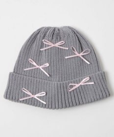 WEGO ribbon　knit　cap
