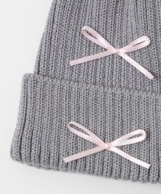 WEGO ribbon　knit　cap