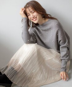 ANY SIS 【洗える】オーロラプリーツ スカート