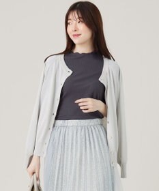 ANY SIS 【洗える】ラメ カーディガン