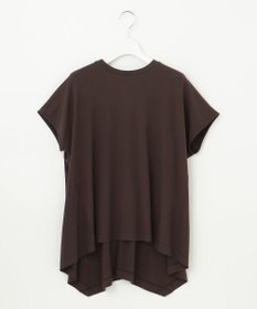 UNFILO 【シワになりにくい】BEAUTY FORM バックフレアTシャツ