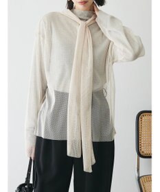 Green Parks AnriettMusee ドットチュール２ＷＡＹボウタイブラウス