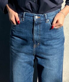 woadblue 【先行販売】SALUU サルー ストレートアンクル デニムパンツ