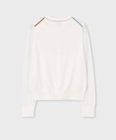 Paul Smith 【洗える】シアー コンビネーション カーディガン