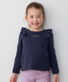 ANY KIDS 肩レース長袖Tシャツ