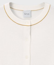 Paul Smith 【洗える】シアー コンビネーション カーディガン