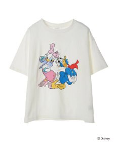 Green Parks ドナルドダック９０ｔｈ／アクセ風プリントＴＥＥ