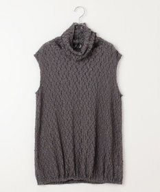 #Newans タートルネックレースブラウス