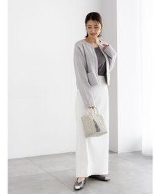 Te chichi ストレッチジョーゼットナロースカート《2026 spring catalog item》