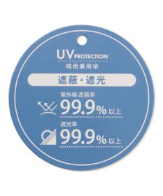 TOCCA 【晴雨兼用】【UVカット99.9%以上・遮光率99.9%・防水・ミニバッグ傘袋付き】CIELO UMBRELLA 折り畳み傘