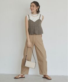 WEGO 【ANGIE VINTAGE/SMLサイズ展開】カーブチノパンツ