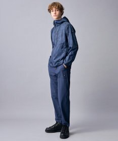 JOSEPH ABBOUD MOUNTAIN 【ゆったりシルエット】ランダムスラブリップ アウトドアポロシャツ