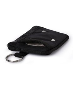 LeSportsac KEY CARD HOLDER/レッド/ホワイトハートEMB