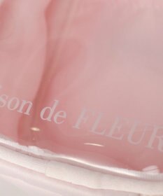 Maison de FLEUR ビジューリボンクリアポーチS