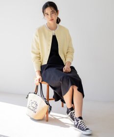 組曲 【肩ひも調整可】ドビーピケ キャミワンピース