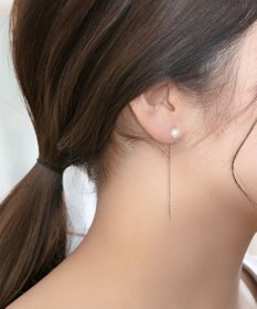 Phoebe 2wayベーシックパールエレガントイヤリング