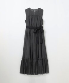 GRACE CONTINENTAL プリーツロングドレス