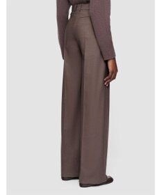 JOSEPH ライトフランネル　ワイドトラウザーズ