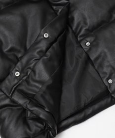 WEGO 【25秋冬新作】PUスタンドパファーブルゾン