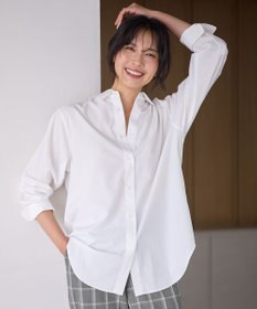 ANY 【手洗い可能/抗菌防臭/UVカット/速乾】レギュラーカラーシャツ