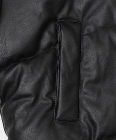 WEGO 【25秋冬新作】PUスタンドパファーブルゾン