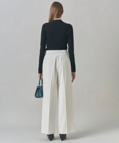 ICB 【新色追加】 エクストラファインメリノリブ Vネックプルオーバー