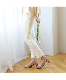 Riz raffinee <Riz raffinee>ラインストーン付きストラップサンダル