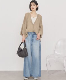 AMERICAN HOLIC Vネックポンチョシャツ