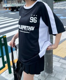 WEGO サッカーメッシュ切り替えビッグT