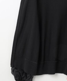 ANY SIS 【洗える】チュールレイヤードニット ブルゾン