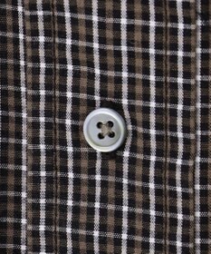 J.PRESS YORK STREET 【UNISEX】ミニチェック クレイジーパターンシャツ