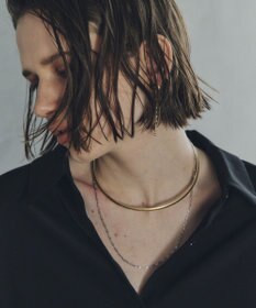 YECCA VECCA 2連メタルチョーカー