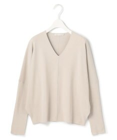 ICB 【洗える】 クロスコンビ Vネックプルオーバー