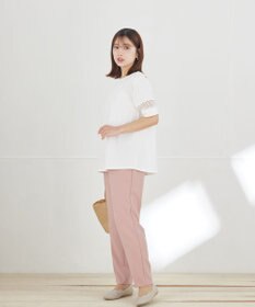 Tiaclasse L 【おのののかさん着用】とろみカラーテーパードパンツ