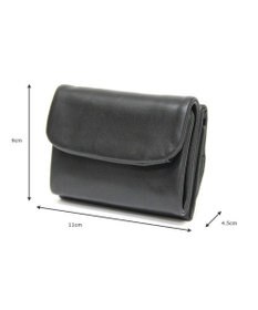 tsumori chisato CARRY ソフトレザー　折り財布　3つ折り 【シンプルなデザイン 本革のしなやかな風合い】