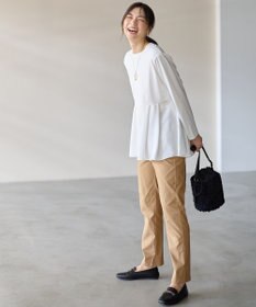 ANY L 【ウエストゴム】7days裏起毛テーパードパンツ