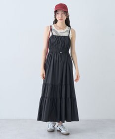 earth music&ecology ドロストシャーリングキャミワンピース