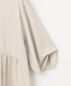 J.PRESS LADIES 【洗える】プレーティング キーネック カットソー