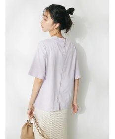 CRAFT STANDARD BOUTIQUE 接触冷感モックネックリングドットプルオーバー