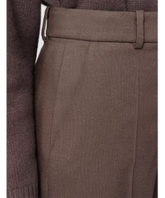 JOSEPH ライトフランネル　ワイドトラウザーズ