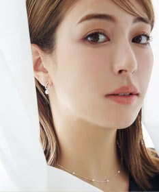 Tiaclasse 【金属アレルギー対応】ドロップ＋パールピアス