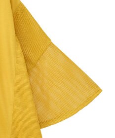 Green Parks 袖メッシュドッキングロゴプルオーバー