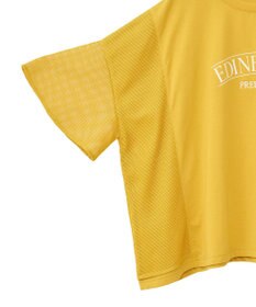 Green Parks 袖メッシュドッキングロゴプルオーバー