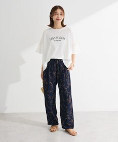 Green Parks 袖メッシュドッキングロゴプルオーバー