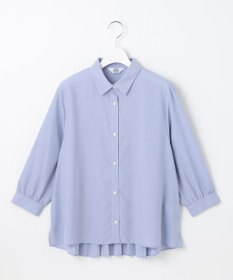 J.PRESS LADIES 【洗える】スパンローン バックプリーツ ブラウス